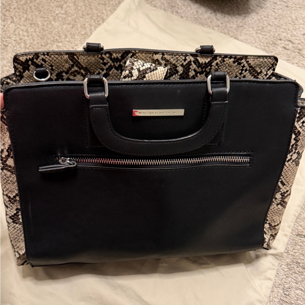 Black and Tan Women's Handbag